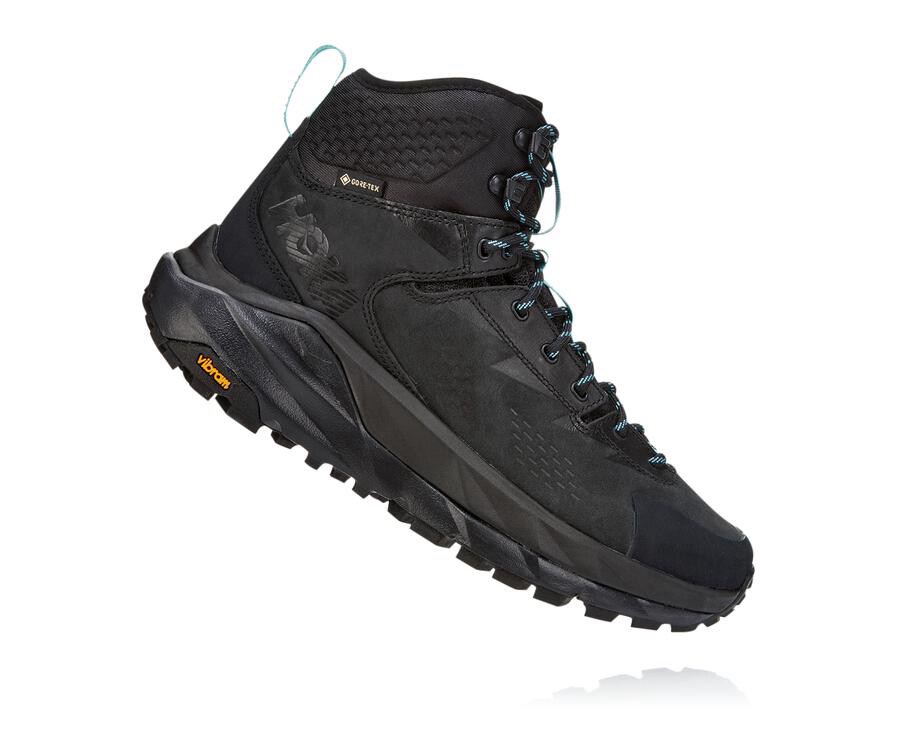 Botas De Montaña Hoka One One Mujer Negros - Kaha Gore-Tex - HZGY80164